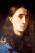 Johann Michael Rottmayr Self Portrait in a Blue Coat with Cuirass painting